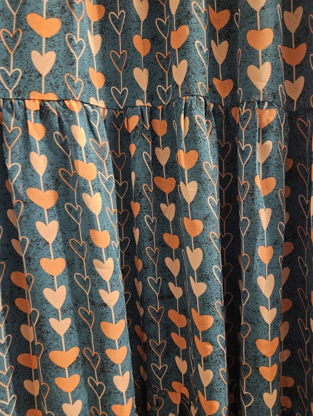 Ivy City Co Heart Print Smocked Dress – Size XS - Picture 7 of 7